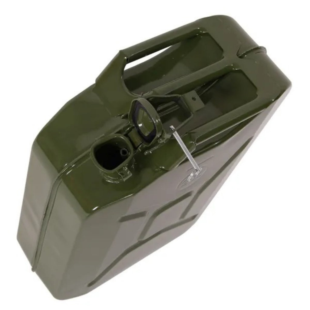 20L Portable American Fuel Oil Petrol Storage Can Army Green