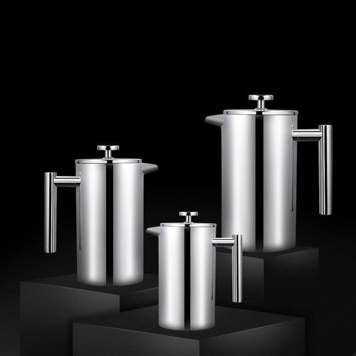 French Press Double-layer Stainless Steel