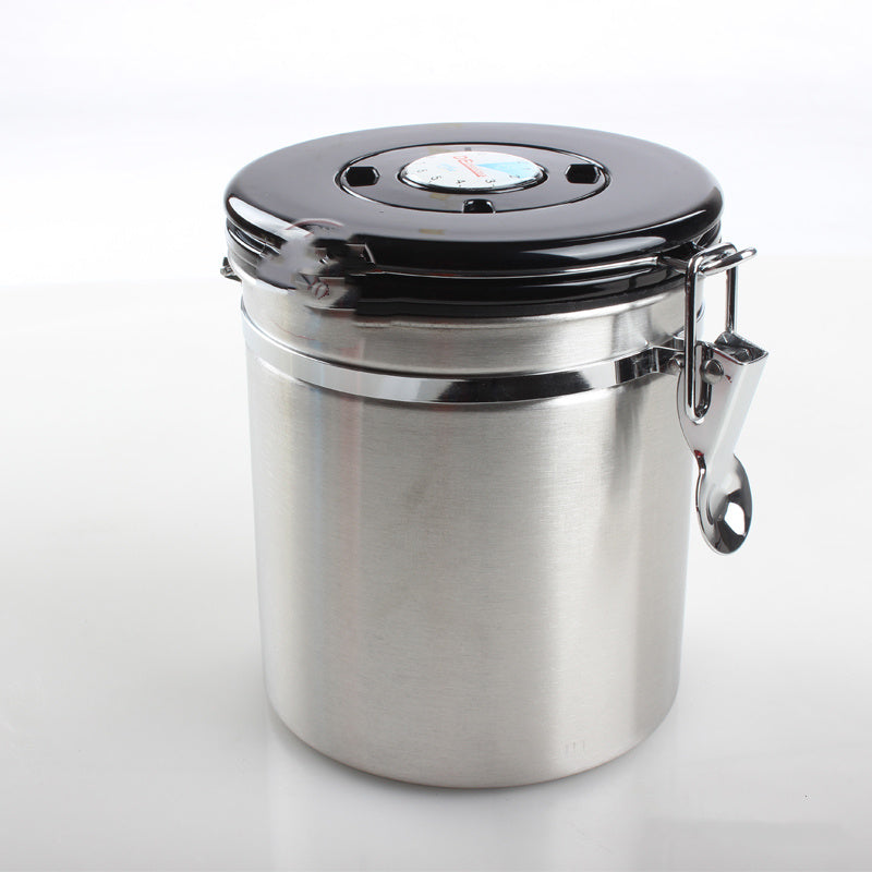 Stainless Steel Coffee Bean Storage