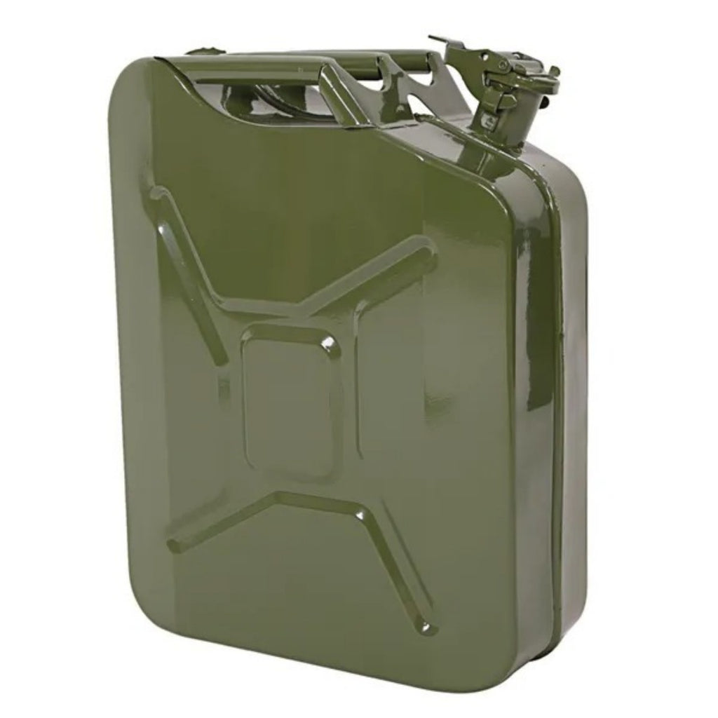 20L Portable American Fuel Oil Petrol Storage Can Army Green