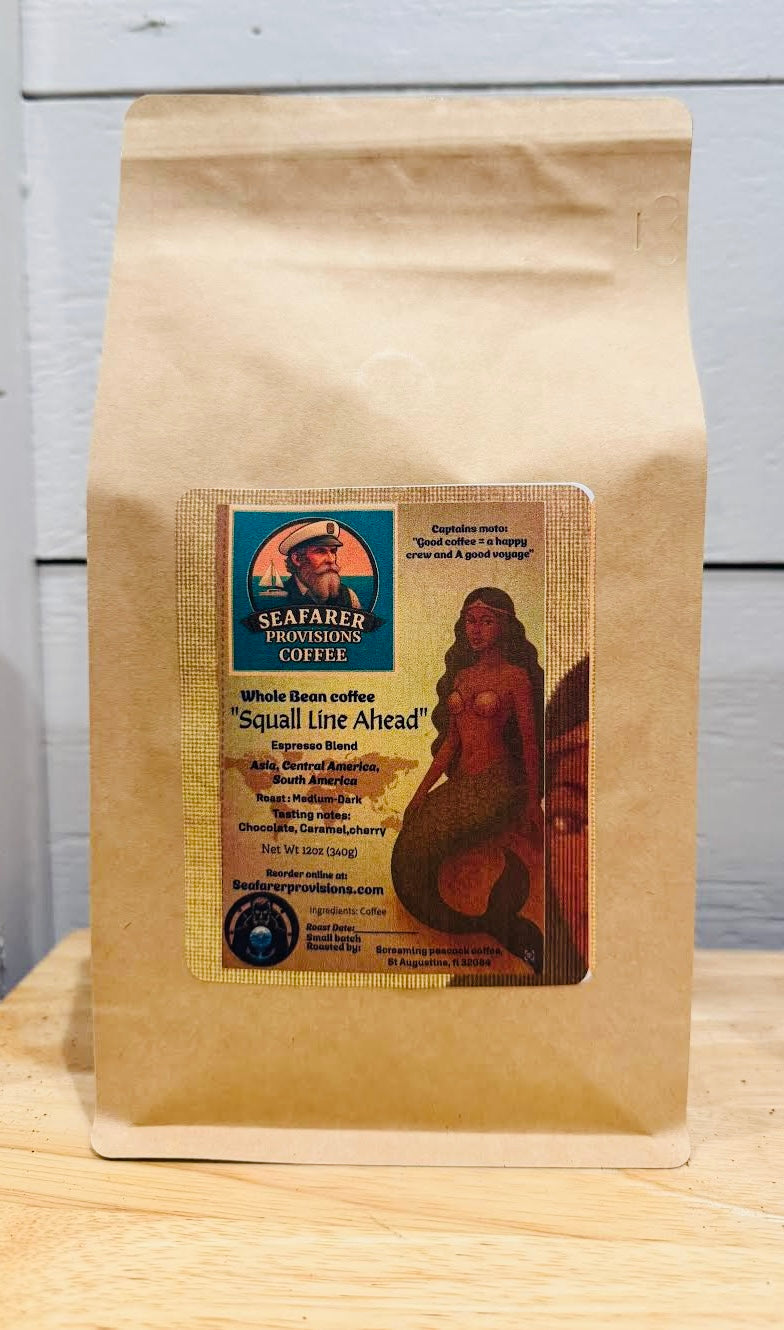 Squall line Ahead ,12oz  coffee