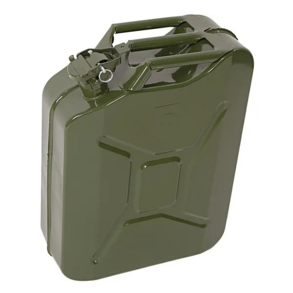 20L Portable American Fuel Oil Petrol Storage Can Army Green