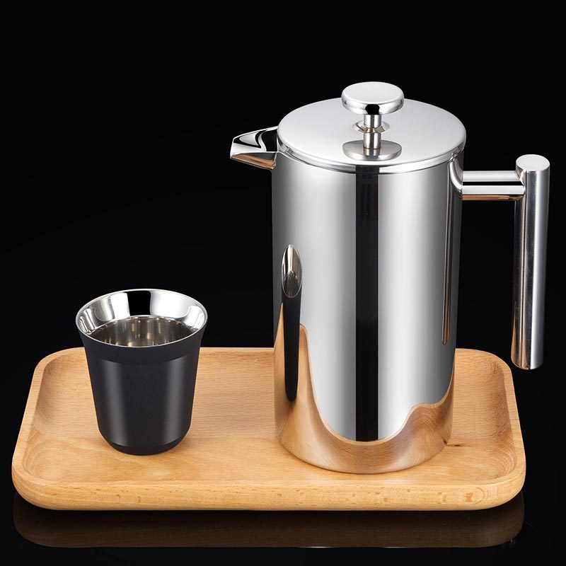 French Press Double-layer Stainless Steel