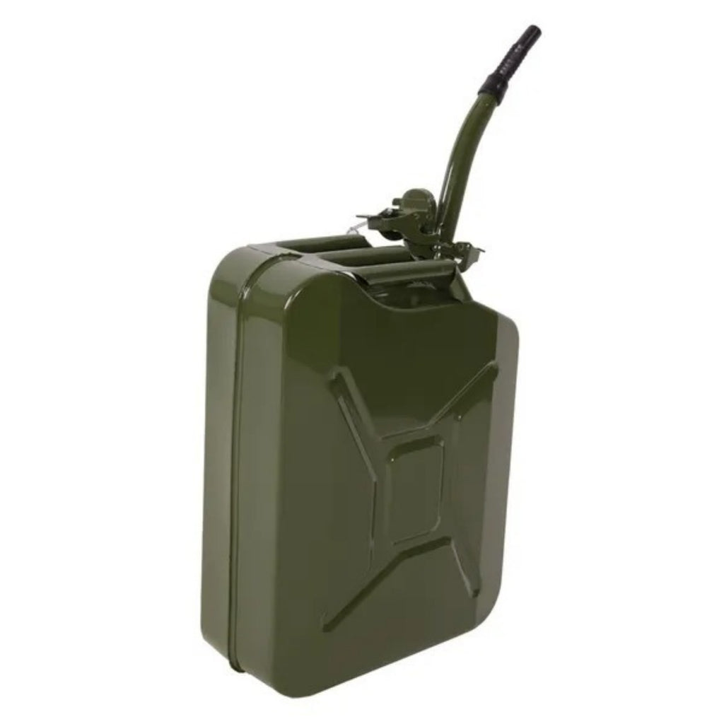 20L Portable American Fuel Oil Petrol Storage Can Army Green