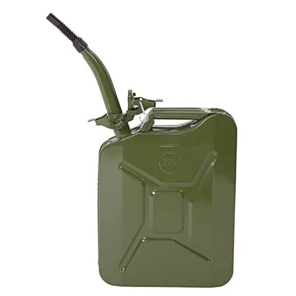 20L Portable American Fuel Oil Petrol Storage Can Army Green