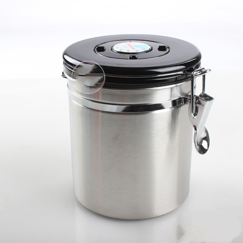 Stainless Steel Coffee Bean Storage